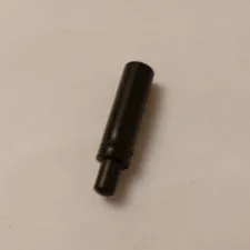 Lego x1 Black Minifigure Utensil Candle, 37762 (028-100)