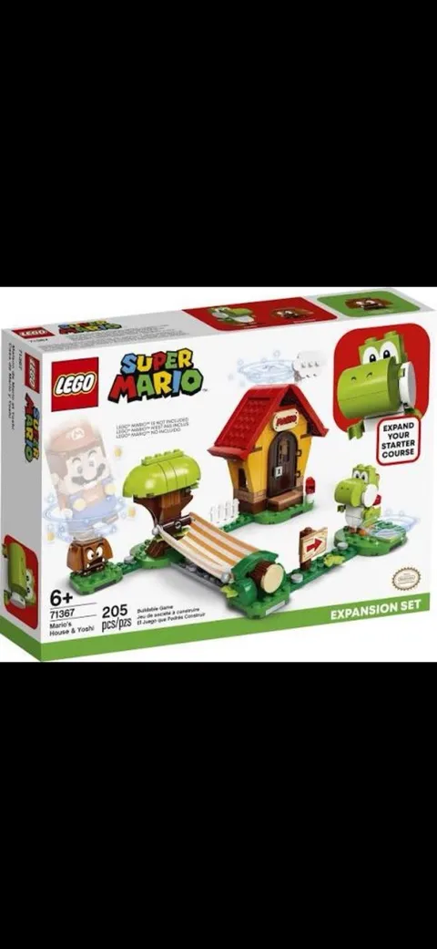 LEGO Super Mario: Mario's House & Yoshi Expansion Set (71367) No Box