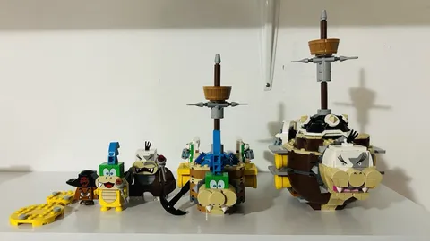 LEGO Super Mario: Larry's and Morton's Airships Expansion Set (71427) Complete