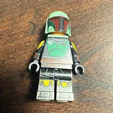 LEGO Star Wars Boba Fett Minifigure w/ Green Helmet & Jetpack