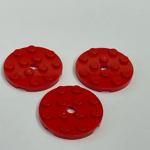 Lego 60474 Red Replacement Parts Pieces Lot of 3