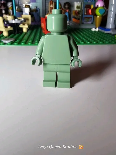 Lego Sand Green Monochrome Minifigure