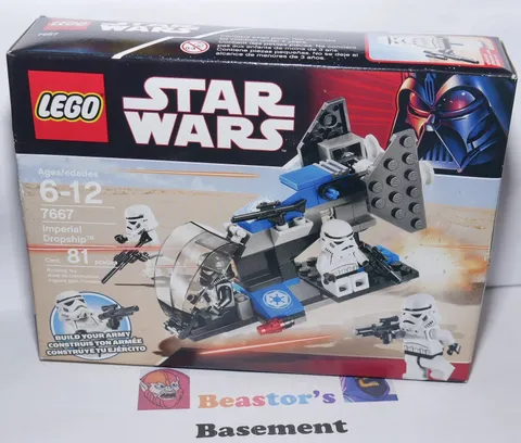 LEGO Star Wars Imperial Dropship 7667 In 2008 New Retired