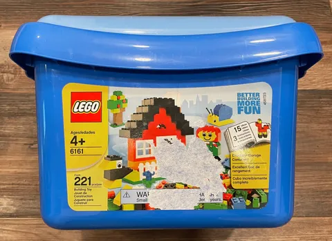 Lego 6161 Building Set With Storage Container - 100% Complete - Retired 2011