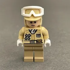Lego Star Wars Hoth Rebel Trooper MiniFig Figure Replacement Part Piece