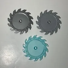 LEGO Technic Circular Saw Blade 9 x 9 Teeth Same Direction 61403 - CHOOSE COLOR