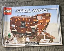 LEGO Star Wars: Sandcrawler #10144 Instructions Only - Free Shipping!!