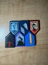 Lego 2x3 Pentagonal Modified Tiles (22385) With Stickers & Prints You Pick!
