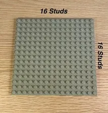 Lego 16x16 Baseplates (Dark Tan)