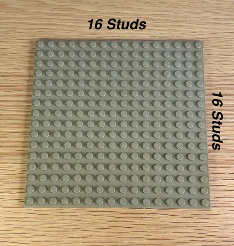 Lego 16x16 Baseplates (Dark Tan)