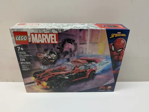 LEGO 76244 Marvel Miles Morales vs. Morbius New & Sealed
