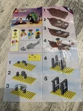 Lego Pirates Smuggler's Shanty (6258) Instruction Booklet Only