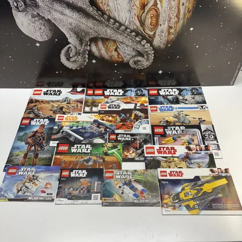 LOT (16) LEGO Star Wars Sets Instruction Booklets/Manuals