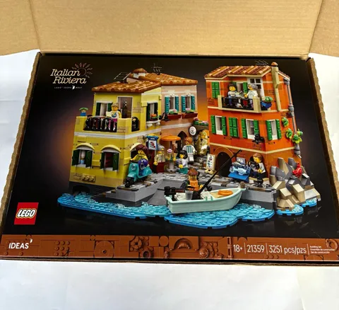 LEGO Ideas Italian Riviera 21359 Building Set 3251 pcs 18+ NIB