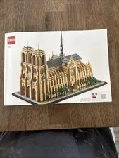 Lego Architecture 21061 Notre-Dame Cathedral Instructions Manual Only