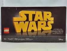 LEGO Star Wars Brick-Built Logo 75407 (Crease On Sealed Box) 2025/Free Shipping 