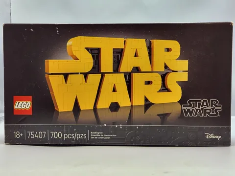 LEGO Star Wars Brick-Built Logo 75407 (Crease On Sealed Box) 2025/Free Shipping 