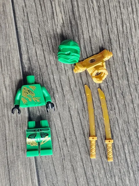 LEGO NINJAGO - Lloyd DX Minifigure - Torso Legs & Helmet Only - NO HEAD!