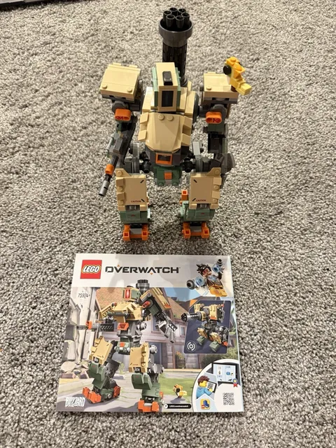 LEGO Overwatch 75974 Bastion Used Set w/ Instructions 602 Pieces Great Condition