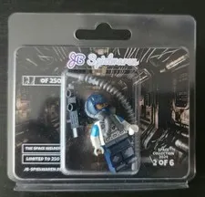 JB Toys The Space Welder Custom Minifigure Limited Edition 21/250 CIB