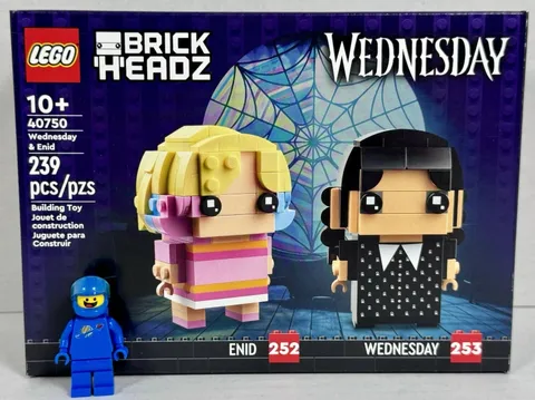 LEGO 40750 BrickHeadz Wednesday & Enid New Sealed Addams NISB