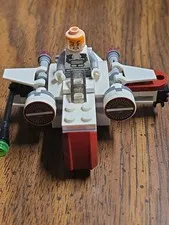 Retired 2015 Star Wars Lego 75072 ARC-170 Starfighter -- Incomplete As Is 