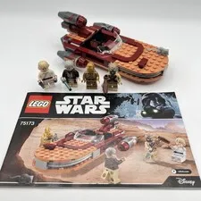 LEGO Star Wars: Luke's Landspeeder (75173) Complete w/ Minifigs & Instructions