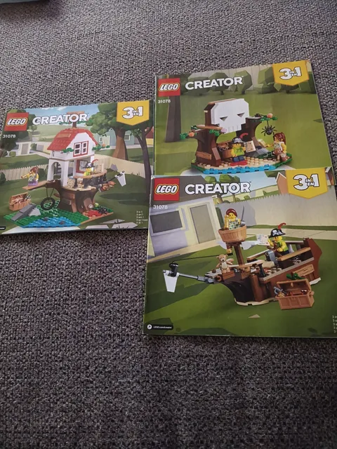 3 LEGO CREATOR # 31078,((3)),,LEGO INSTRUCTION MANUALS,, ONLY,,LOOK 