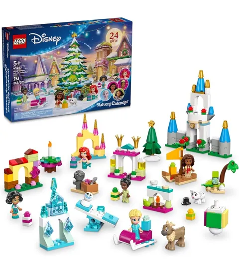 LEGO® Disney™ Princess Advent Calendar 2024 (43253) buildable Christmas Toy