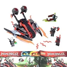 LEGO Ninjago VERMILLION INVADER 70624 100% COMPLETE w/ Minifigures & Manuals