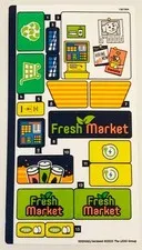 LEGO STICKER SHEET 41729 ORGANIC GROCERY STORE New to set 41729stk01