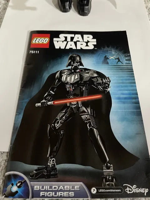 LEGO Star Wars 75111 DARTH VADER Buildable Figure Complete Set w/ Inst & Box