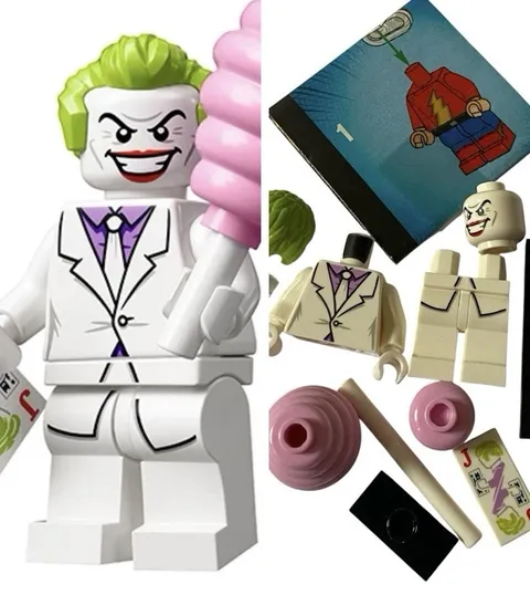 Lego 71026 Minifigure Joker #13 DC SUPER HEROES Series 1 One CMF Retired Rare