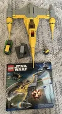 LEGO Star Wars Naboo Starfighter 7877 Set w/ Manual, Incomplete