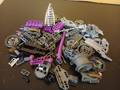 Lego Parts Lot: Bionicle, Technic, Roboriders, Old Colors, and More
