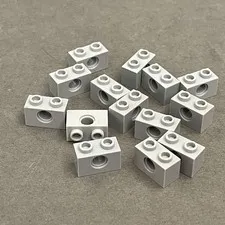 Lego 3700 Light Gray Replacement Parts Pieces Lot of 14