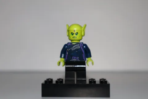 Lego Minifigure Talos SH553 Skrull from Captain Marvel 76127 SK35