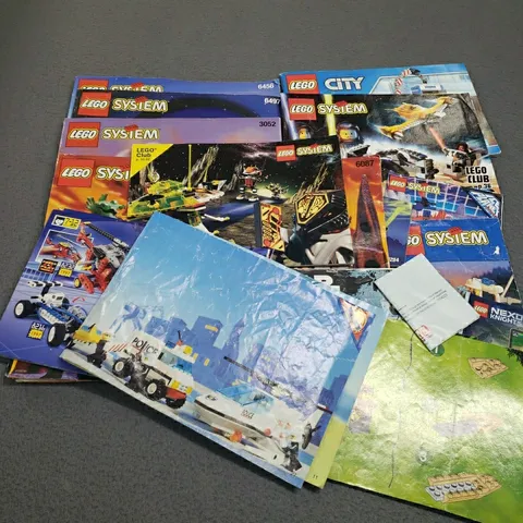 LEGO Vintage Instruction Books Lot Of 11 Manuals 