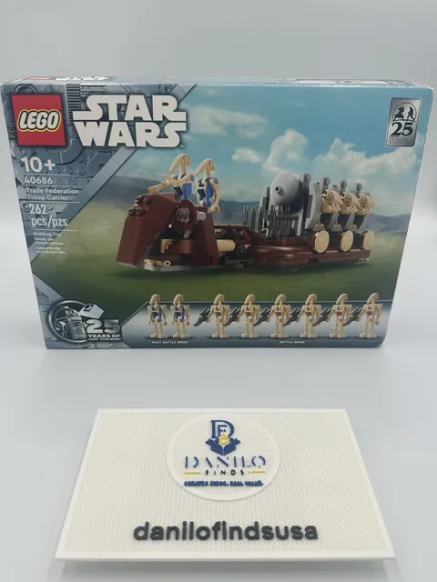 LEGO Star Wars Trade Federation Troop Carrier 40686 262 pcs Limited Ed 10+
