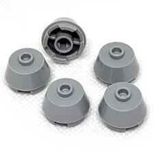 LEGO Parts - Light Bluish Gray Cone 2 x 2 Truncated - No 98100 - QTY 5