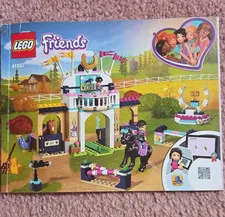 LEGO Friends 41367 Stephanie's Horse Jumping 337pc Incomplete w/ Manual 6+