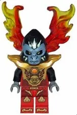 LEGO® Minifigure LEGENDS OF CHIMA loc131 Gorzan Armor Breastplate Flame Wings