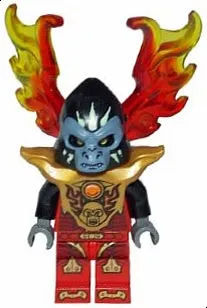 LEGO® Minifigure LEGENDS OF CHIMA loc131 Gorzan Armor Breastplate Flame Wings