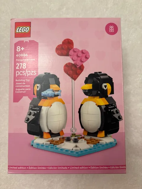 LEGO Penguins In Love 40886 SEALED! Limited Edition! RETIRED!