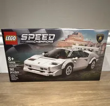 LEGO Speed Champions 76908 Lamborghini Countach Set 262 pcs NEW IN BOX (RETIRED)