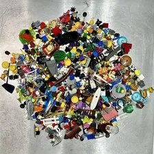LEGO 1lb 10oz Huge Bulk Lot  Minifigure Parts Heads Torsos Legs Accessories