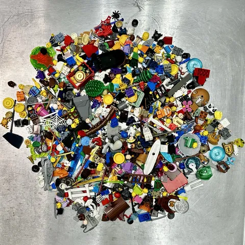 LEGO 1lb 10oz Huge Bulk Lot  Minifigure Parts Heads Torsos Legs Accessories