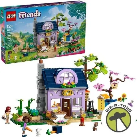 LEGO Friends Beekeepers' House and Flower Garden Building Kit 42669