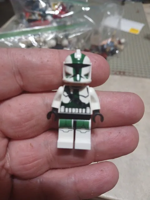 LEGO COMMANDER GREE PHASE I MINIFIGURE STAR WARS THE CLONE WARS THEME