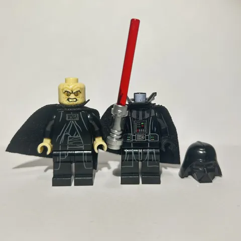 LEGO Star Wars Villains Minifigure Lot Darth Vader Palpatine Incomplete Genuine